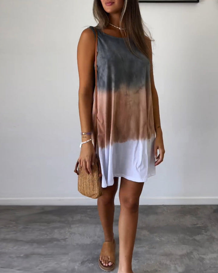 Aaliyah | Luxe Ärmelloses Freizeitkleid