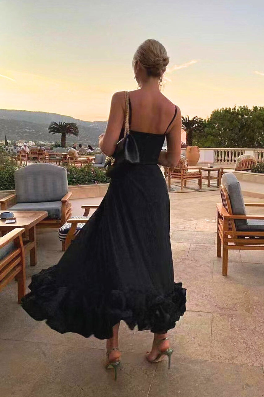 Jillian | Anmutiges Fließendes Kleid
