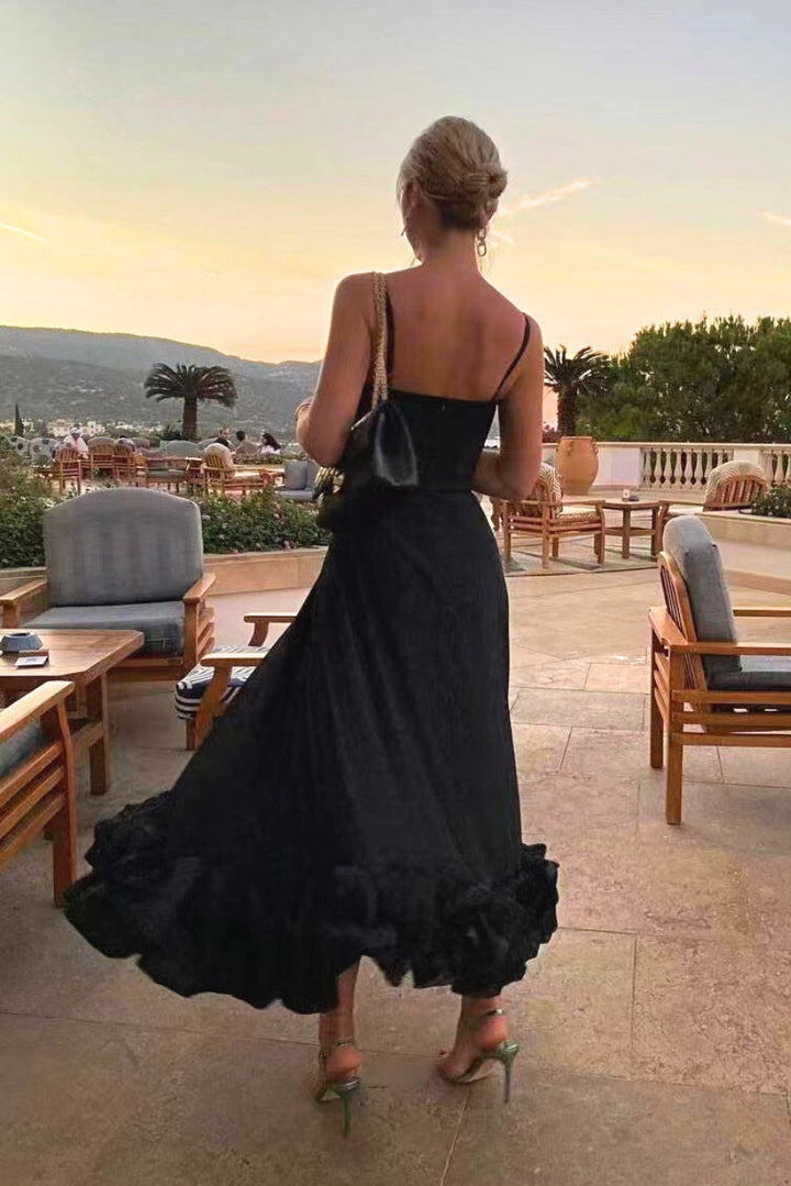 Jillian | Anmutiges Fließendes Kleid