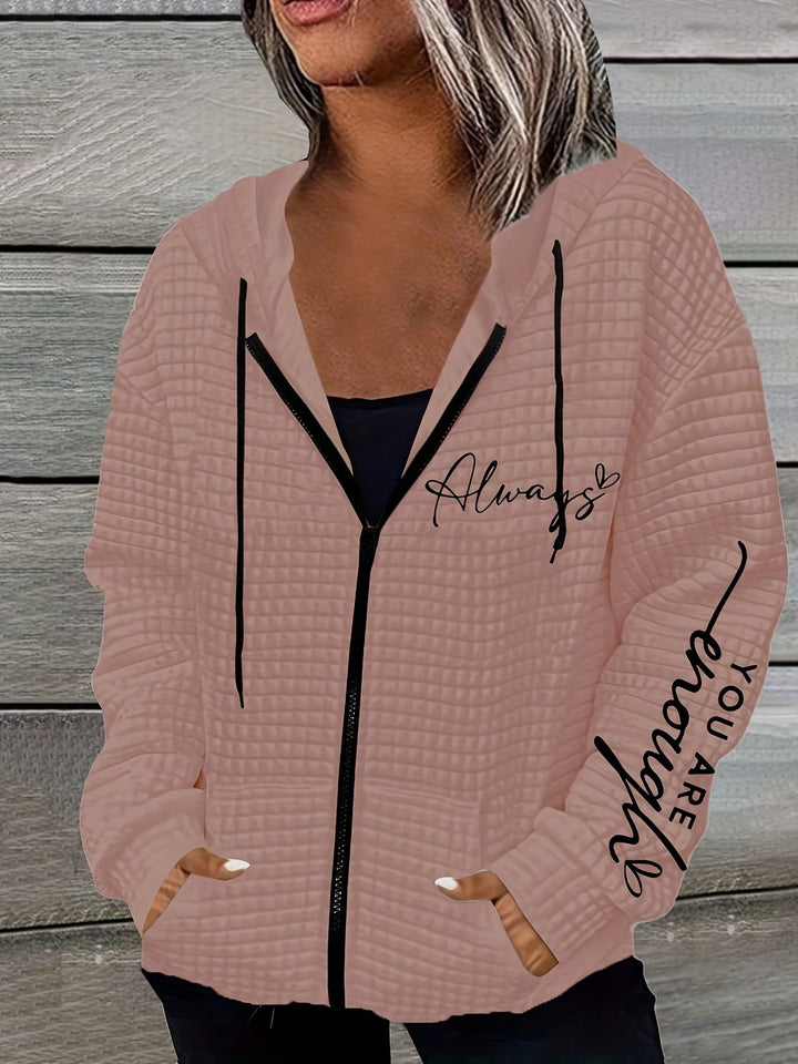 Carolin™ - YOU ARE ENOUGH Kapuzenpullover
