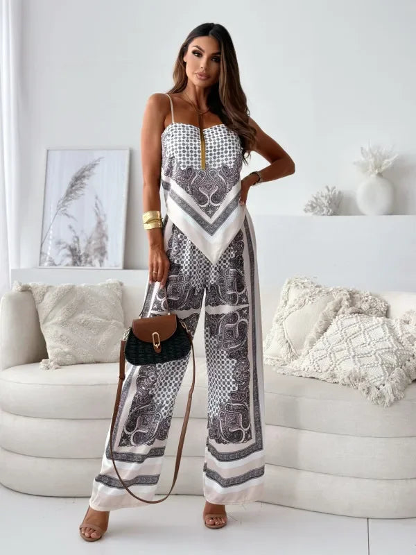 Lotte | Stylisches zweiteiliges Set mit Bindebändern