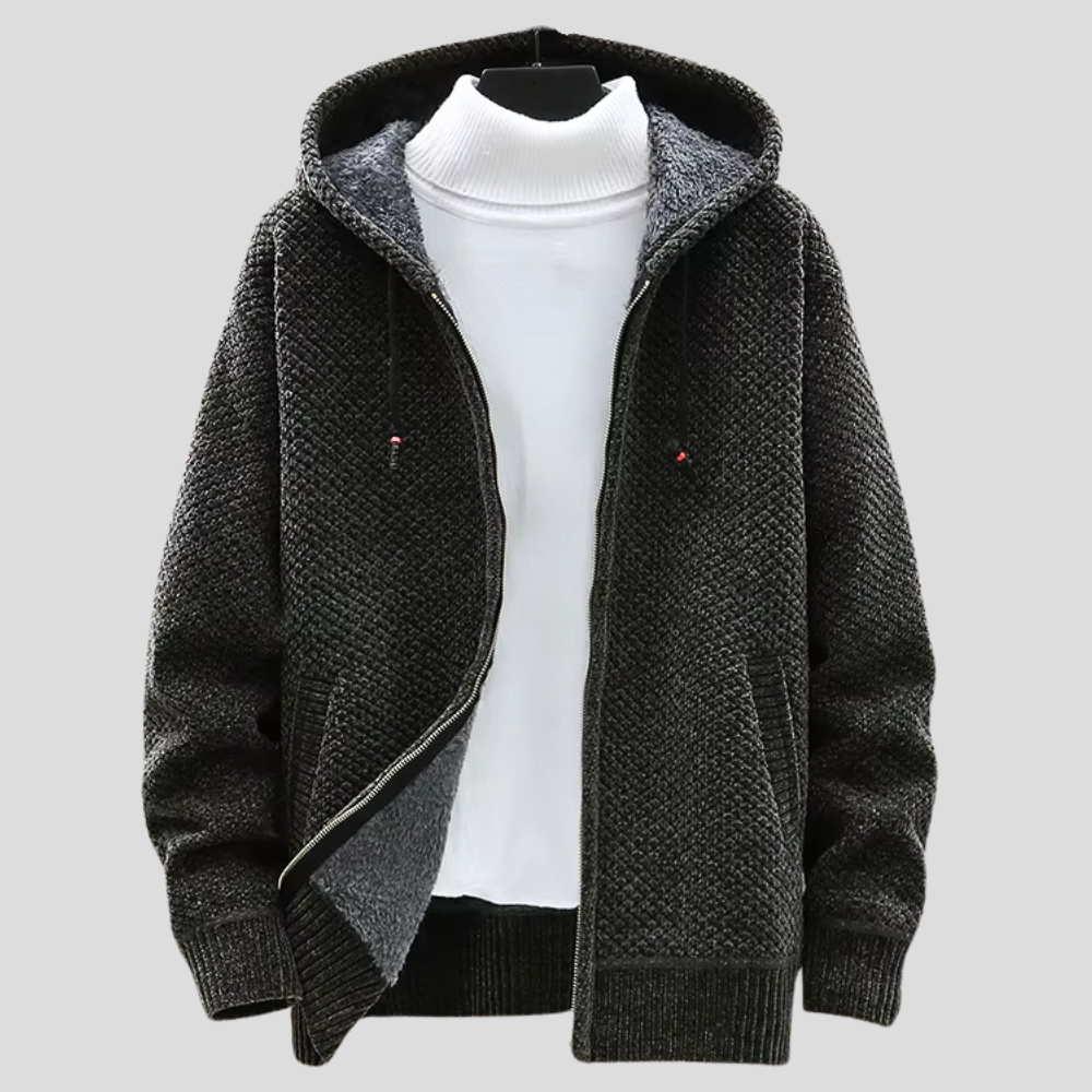 Hugh | Strick-Hoodie