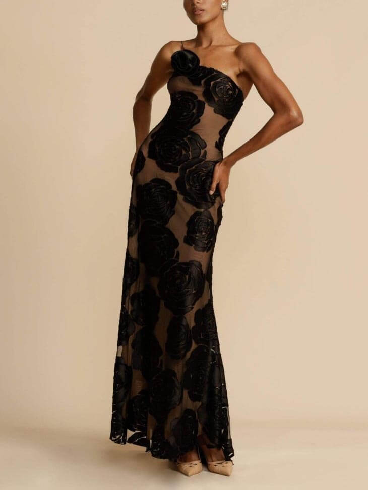 Nevine | Blumen Maxikleid