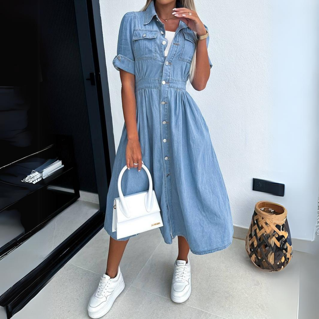 Eloise | Elegantes Midi-Kleid