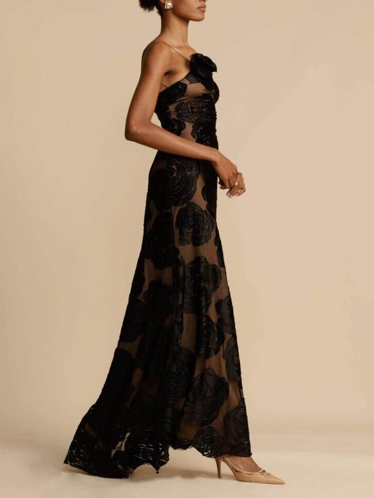 Nevine | Blumen Maxikleid