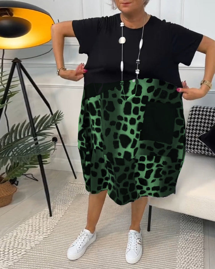 Zeyla | Luftiges Sommerkleid mit Rundhalsausschnitt
