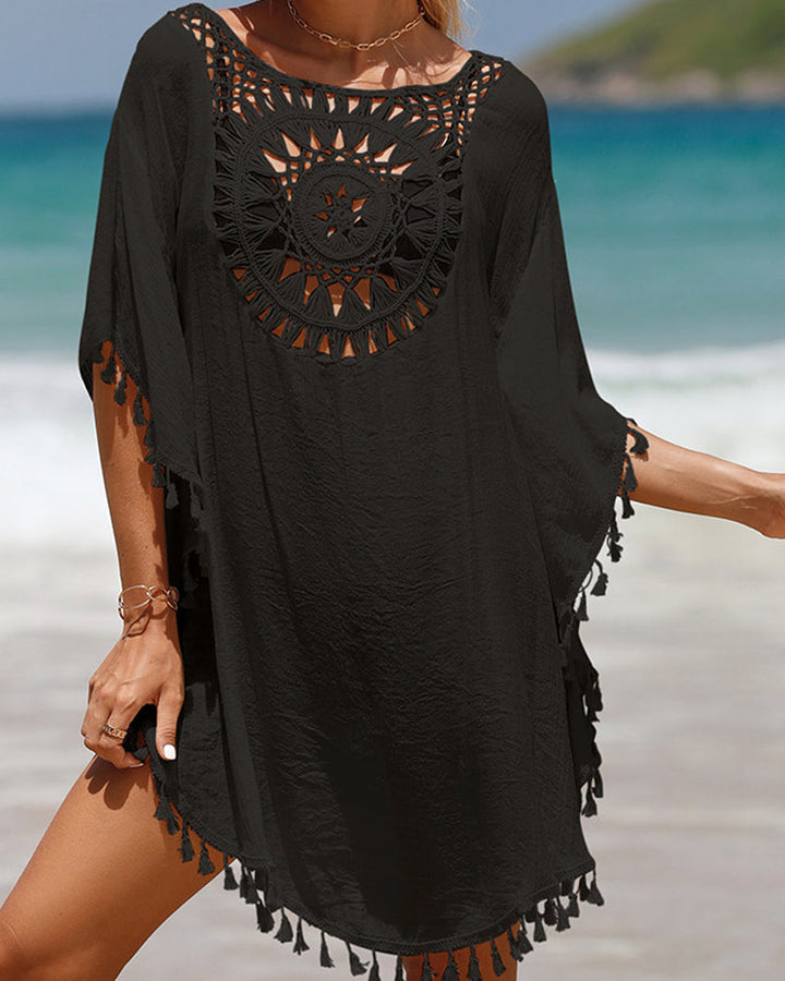 Zoya | Boho Strandüberwurf