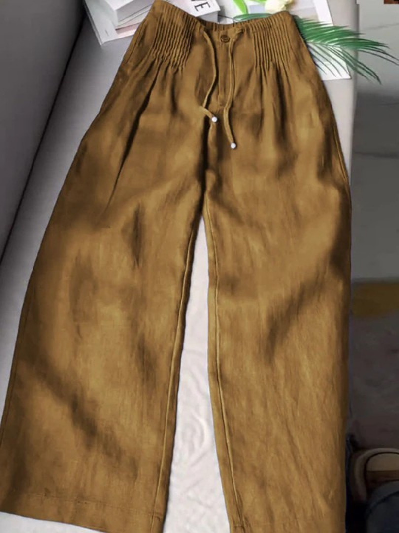 Camille | Bequeme Weitgeschnittene Hose mit weitem Bein