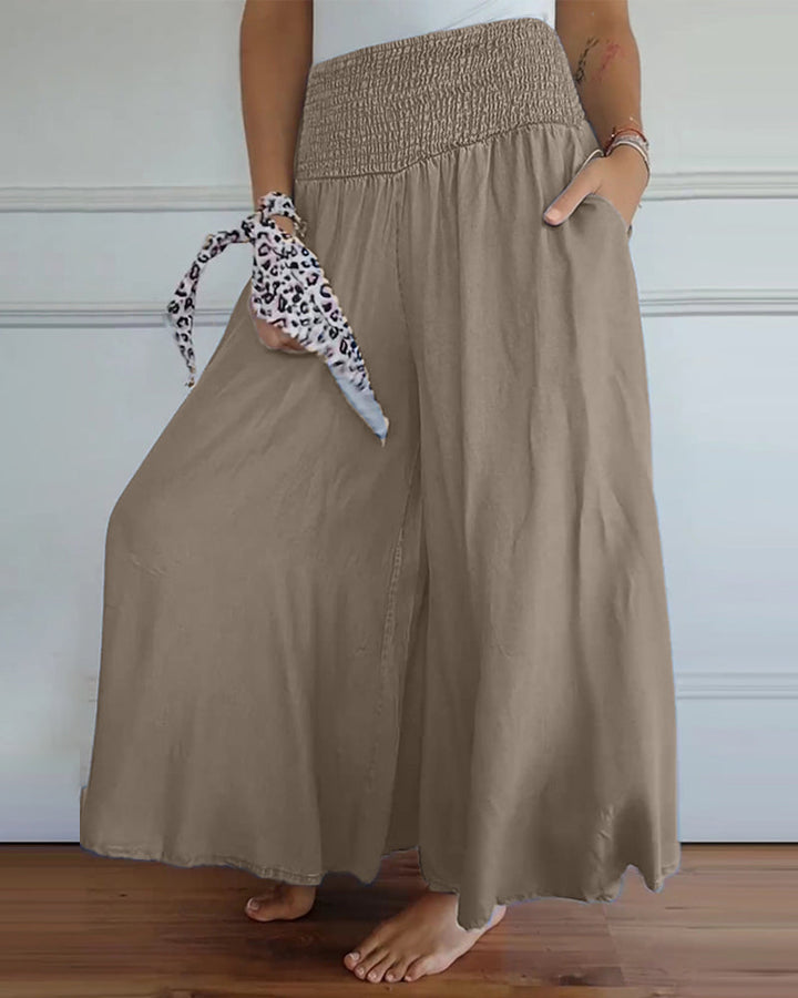 Ivory | Bequeme Weite-Hosen
