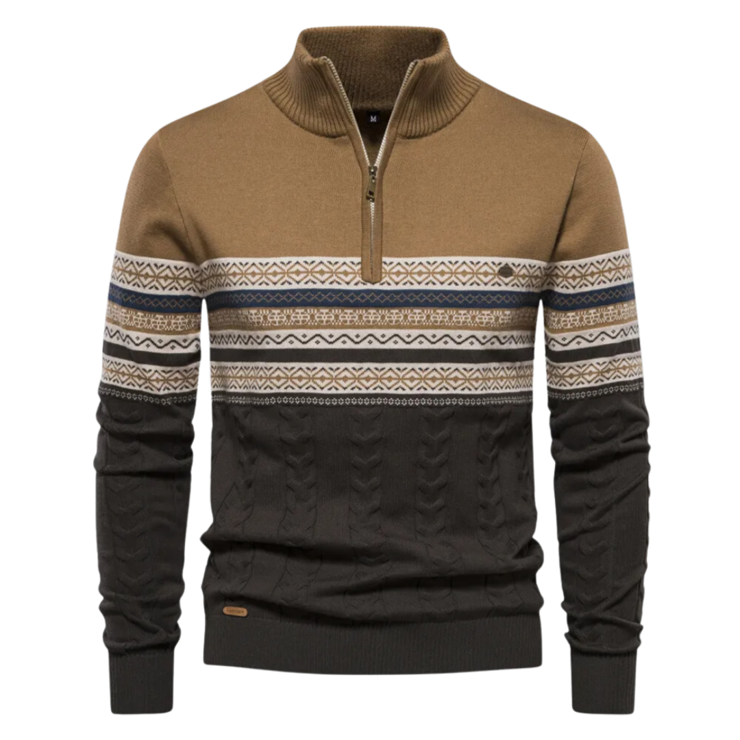 Xavier | Reißverschluss-Pullover für Herren