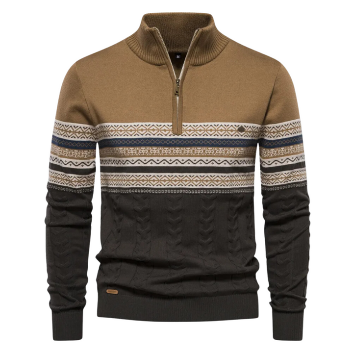 Xavier | Reißverschluss-Pullover für Herren