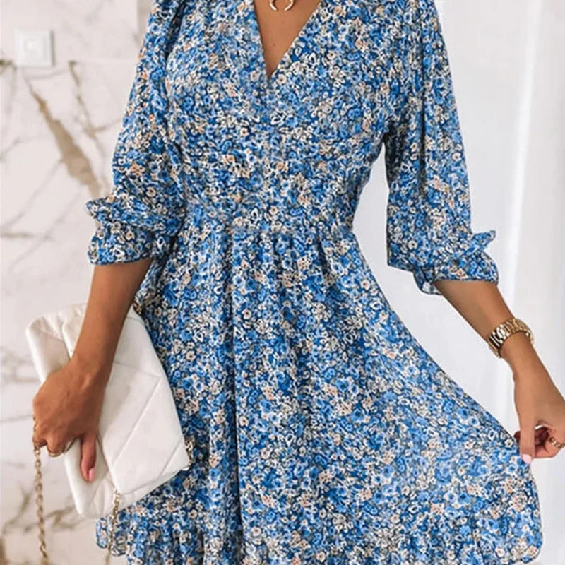 Leylani |  Elegantes Blumenkleid