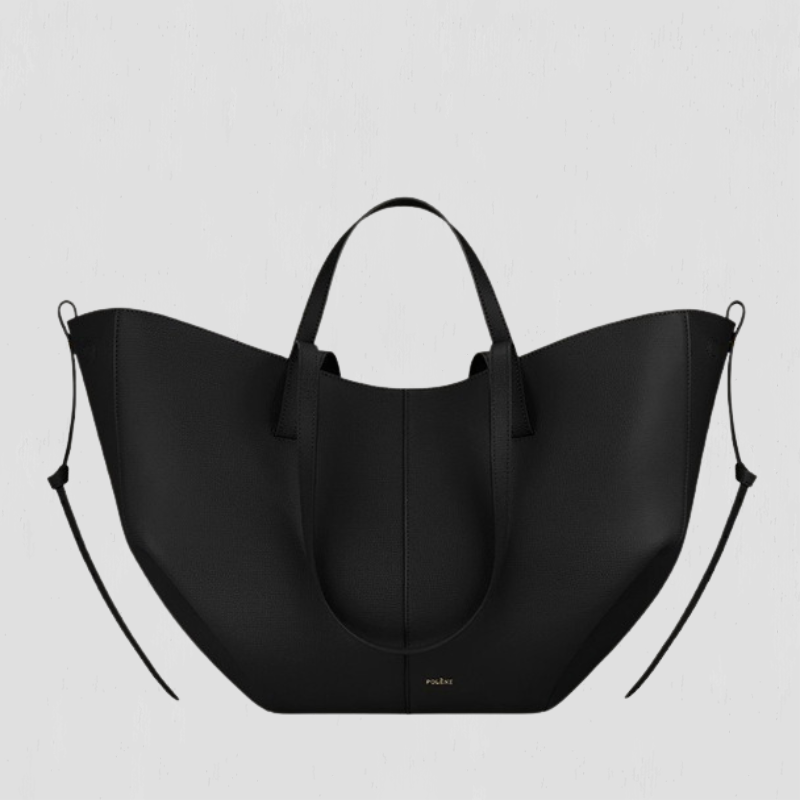 Emerie | Elegante Tragetasche mit seitlicher Raffung