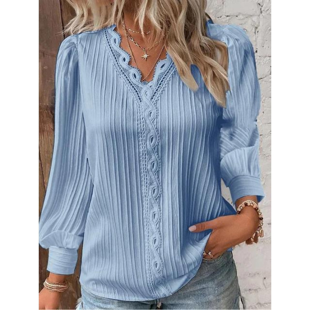 Carmina | Elegante Pintuck Bluse
