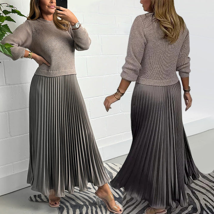 Senya | Elegantes Faltenkleid