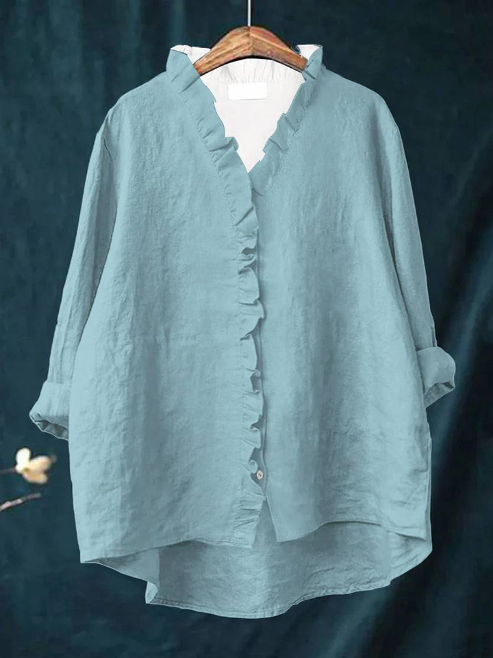 Herson | Premium Rüschenshirt