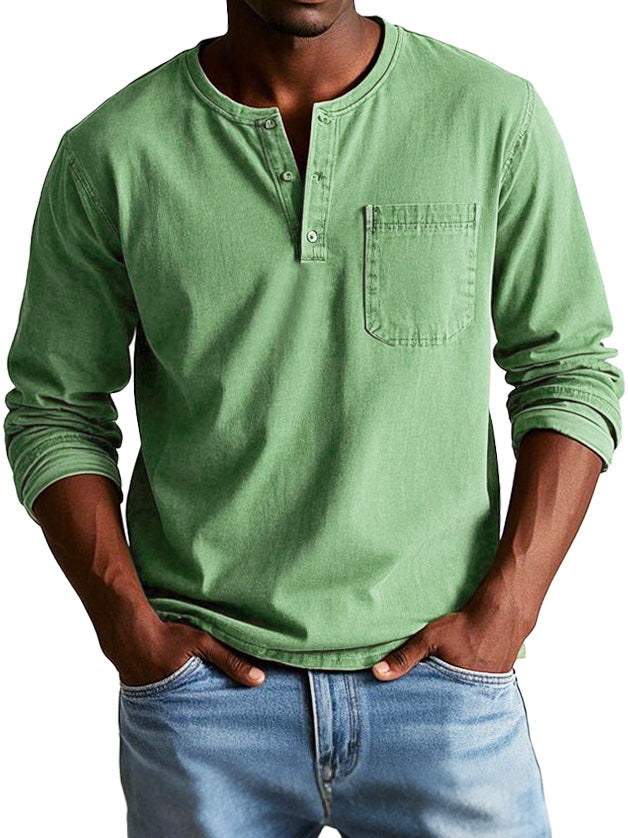Eian | Vintage-Henley-Shirt