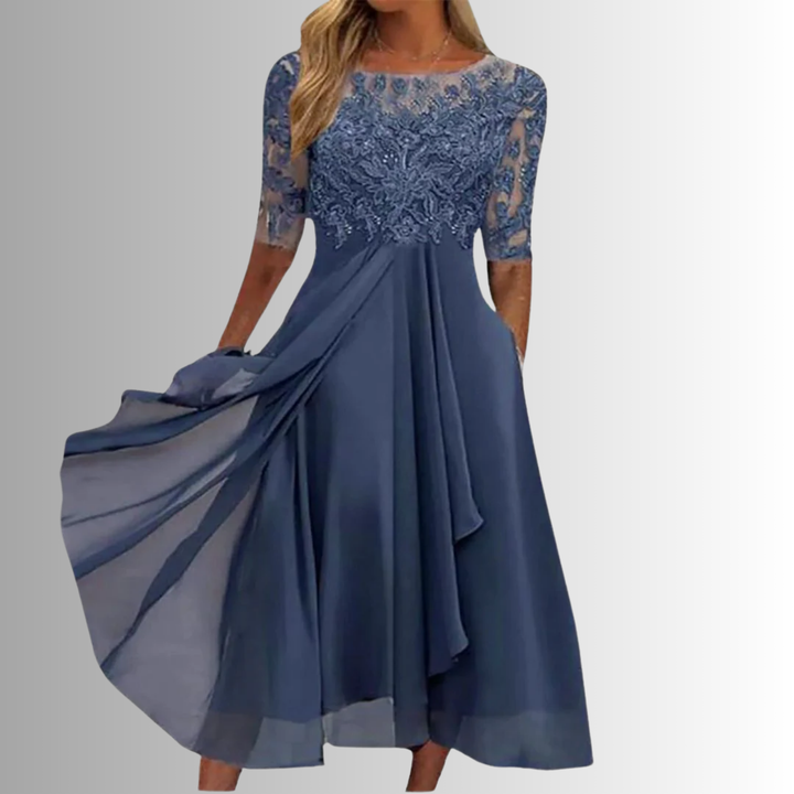 Rhona | Elegantes Spitzenkleid
