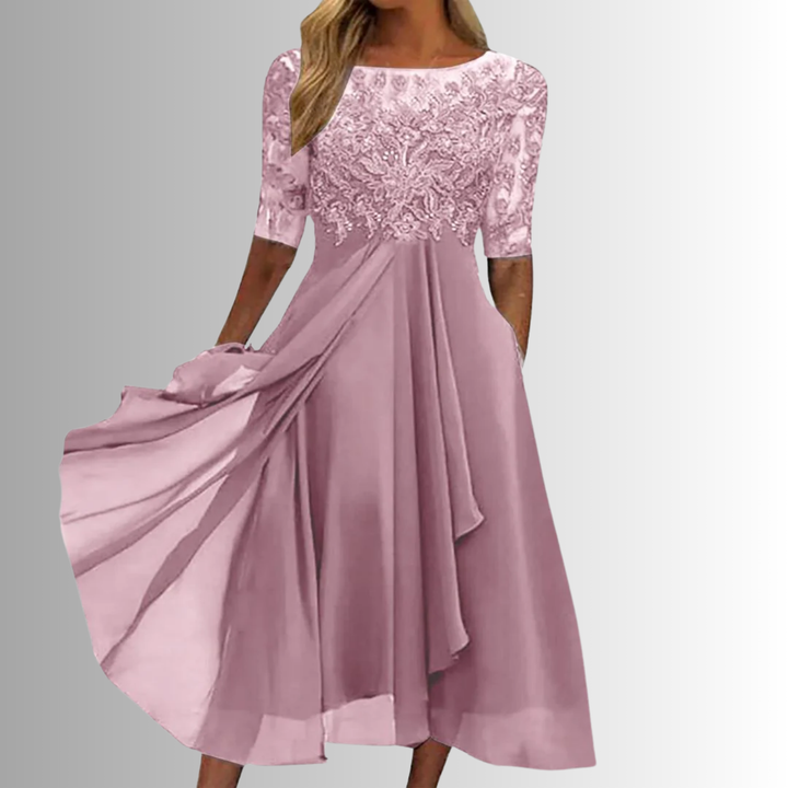 Rhona | Elegantes Spitzenkleid
