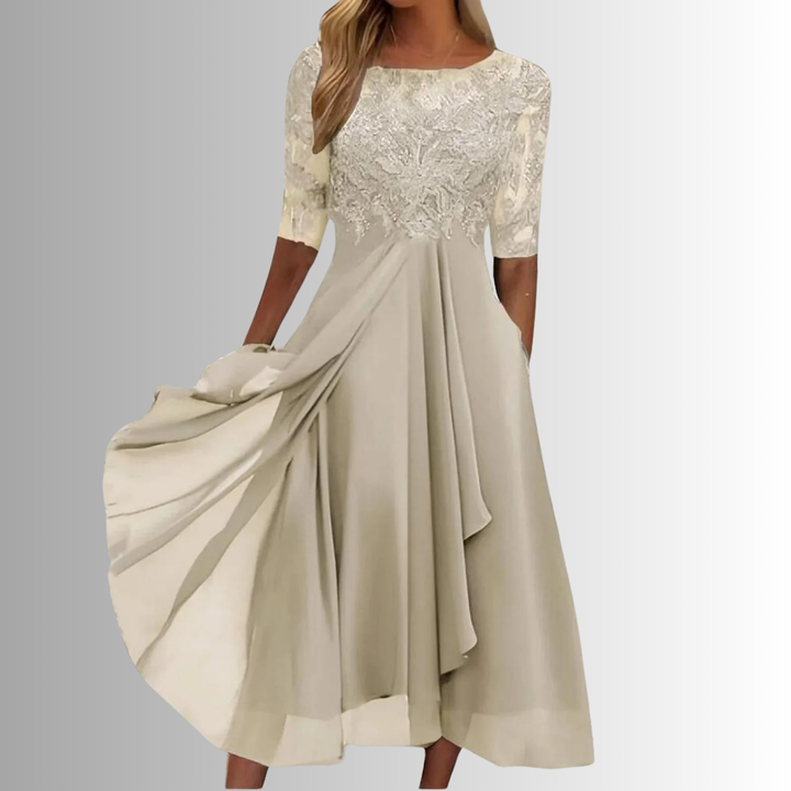 Rhona | Elegantes Spitzenkleid