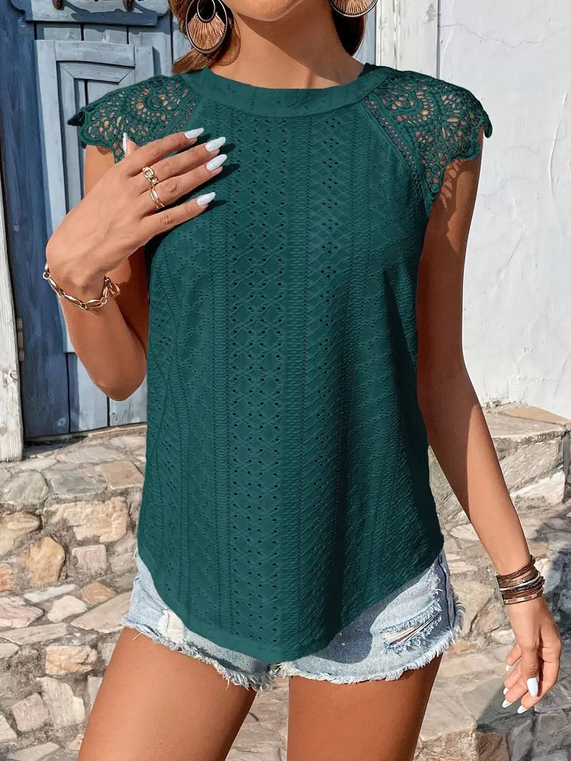 Cecelia | Elegante Bluse mit Krawattenverschluss