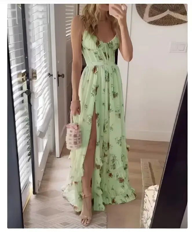 Wynona | Elegantes Blumen-Kleid