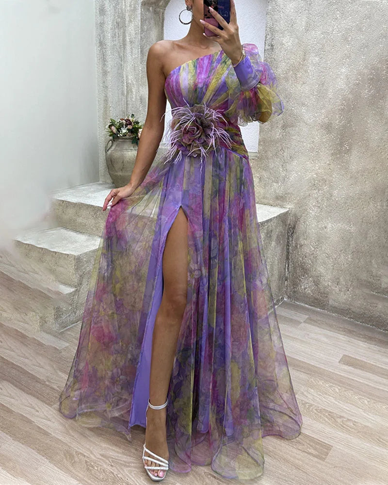 Amanda | Elegantes Split-Kleid
