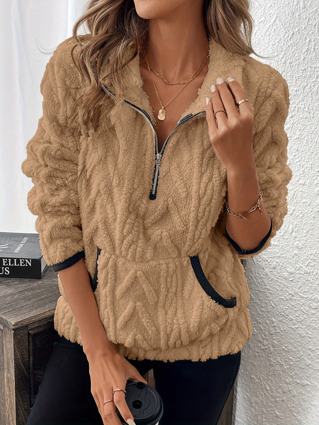 Odilia | Flauschiger Pullover