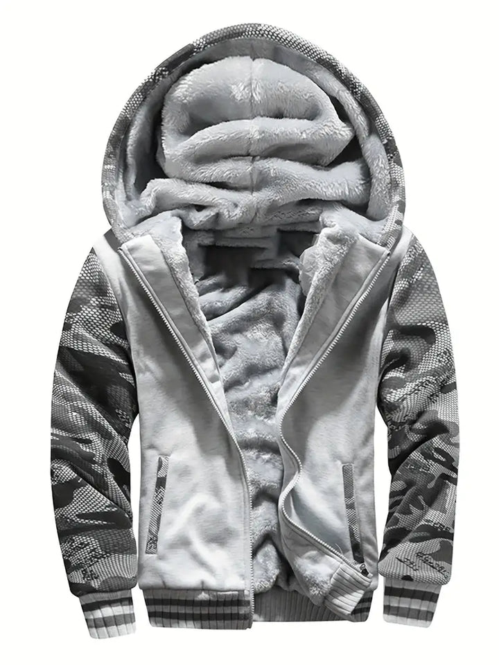 Nando | Dicke Jacke mit Kapuze