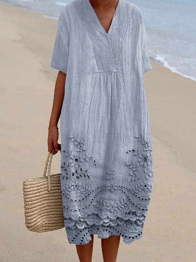 Caralina | Sommer Gedrucktes Kleid
