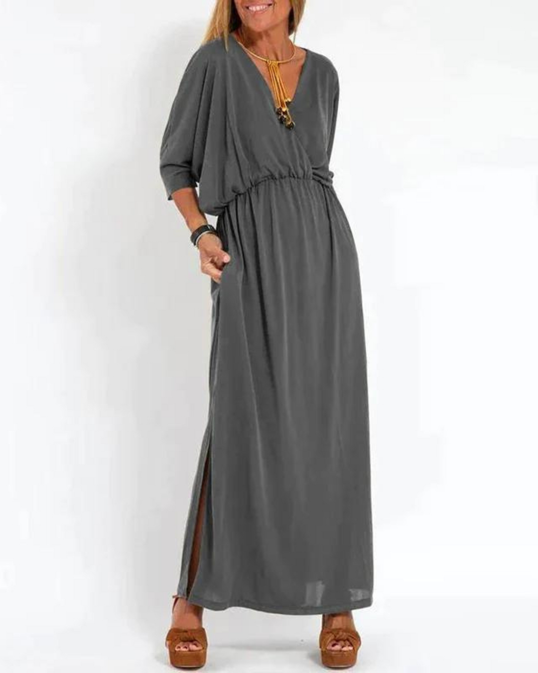 Rebicca | Langes vintage Kleid