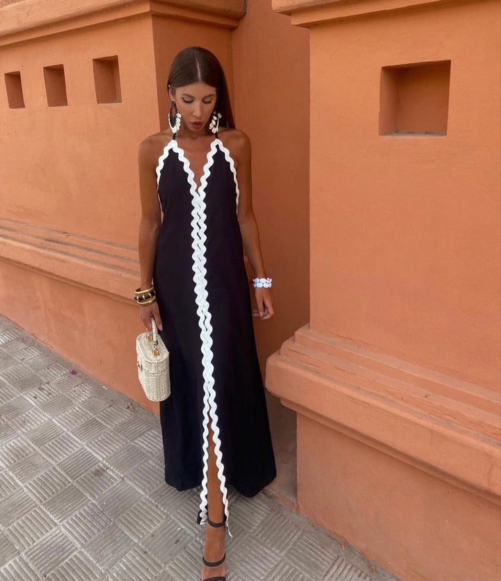 Kaliyah | Elegantes langes Kleid für Damen
