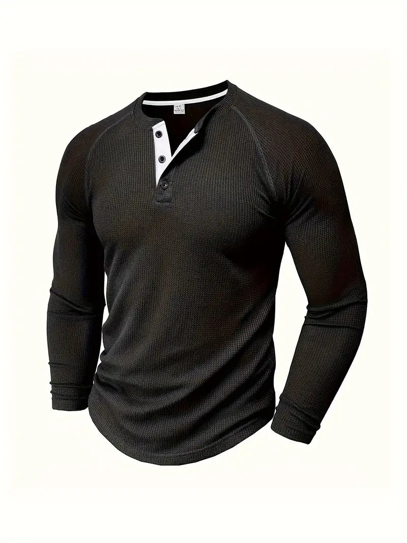 Kashton | Herren-Henleyshirt