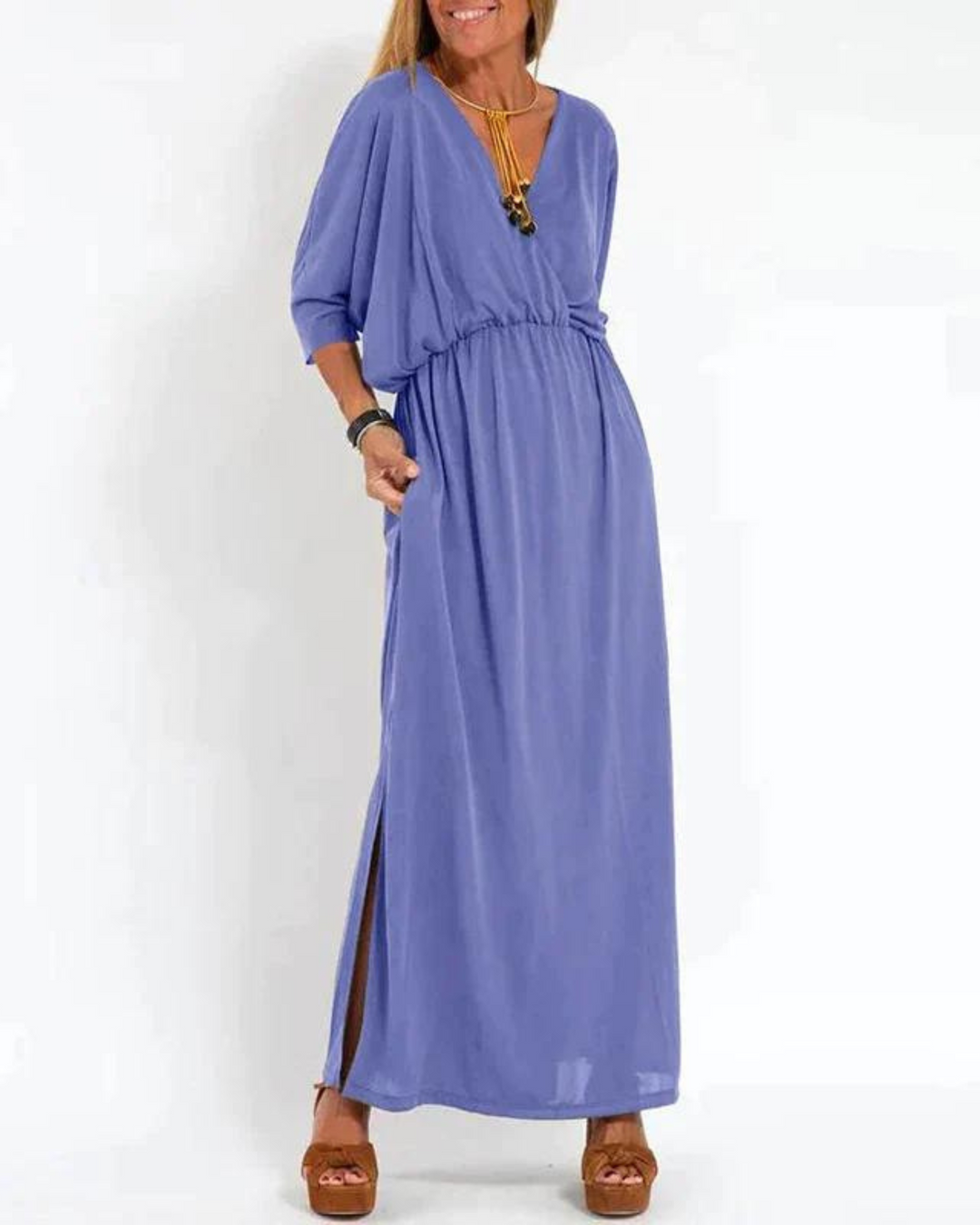 Rebicca | Langes vintage Kleid