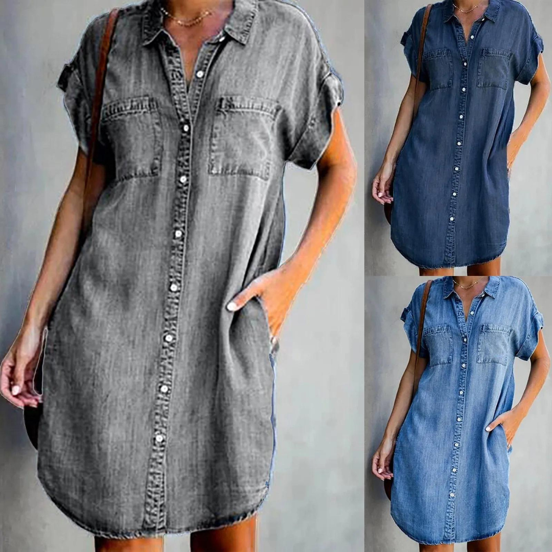 Lillie | Klassisches bauchbedeckendes Kleid