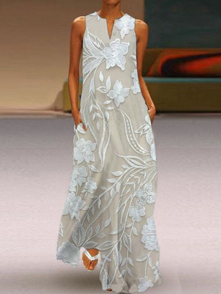 Malorie | Luxuriöses Bedrucktes Kleid