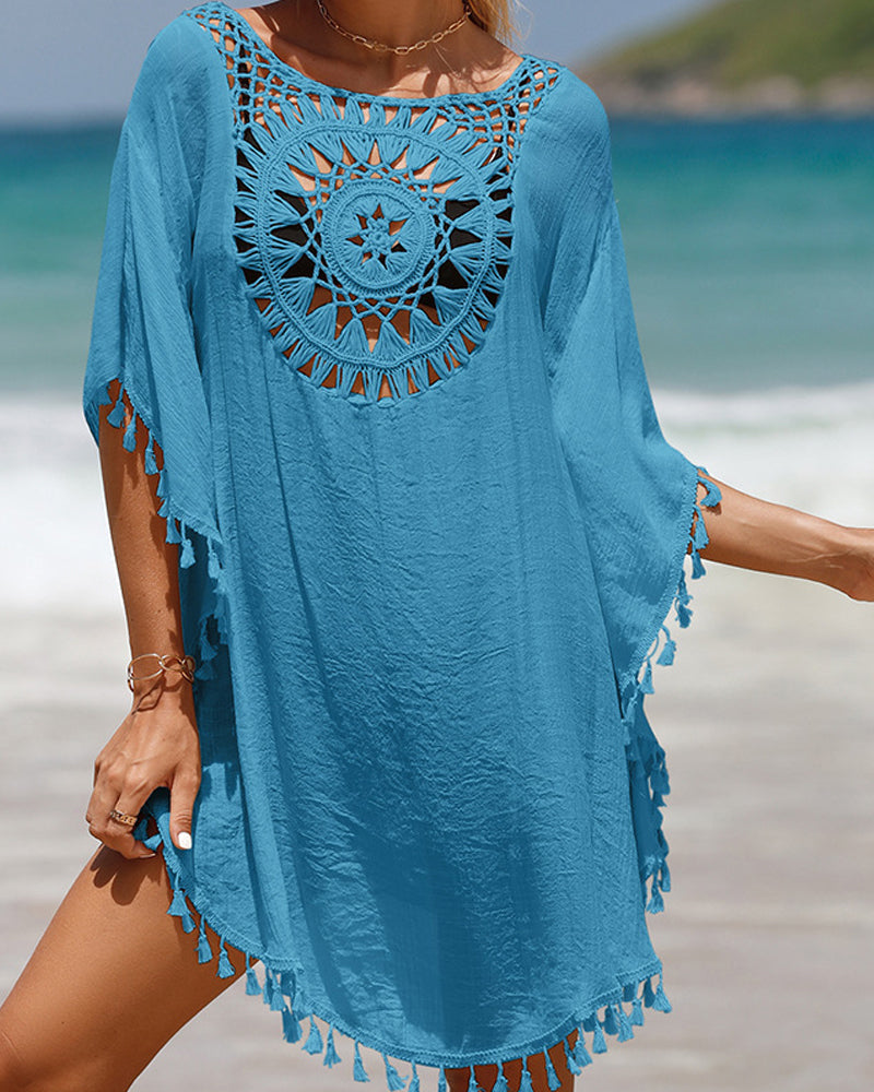 Zoya | Boho Strandüberwurf