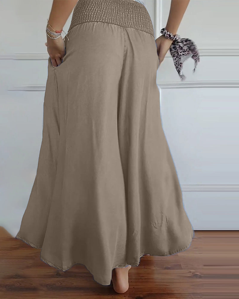 Ivory | Bequeme Weite-Hosen
