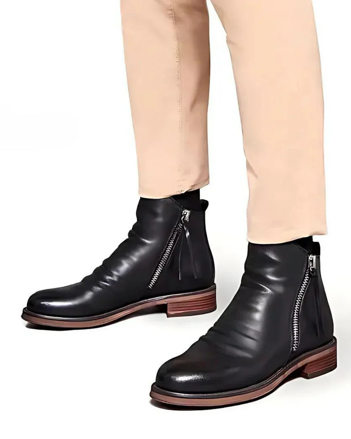 Wilhelm | Stiefelette mit seitlichem Reißverschlusss