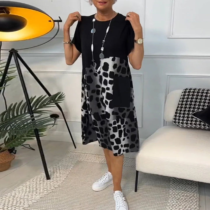 Zeyla | Luftiges Sommerkleid mit Rundhalsausschnitt