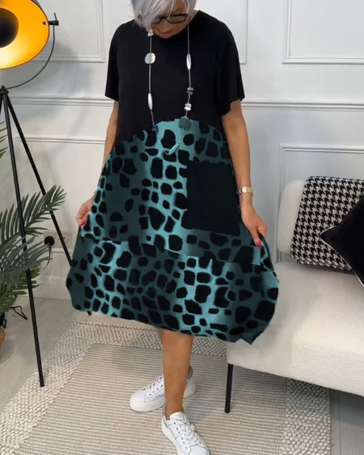 Zeyla | Luftiges Sommerkleid mit Rundhalsausschnitt