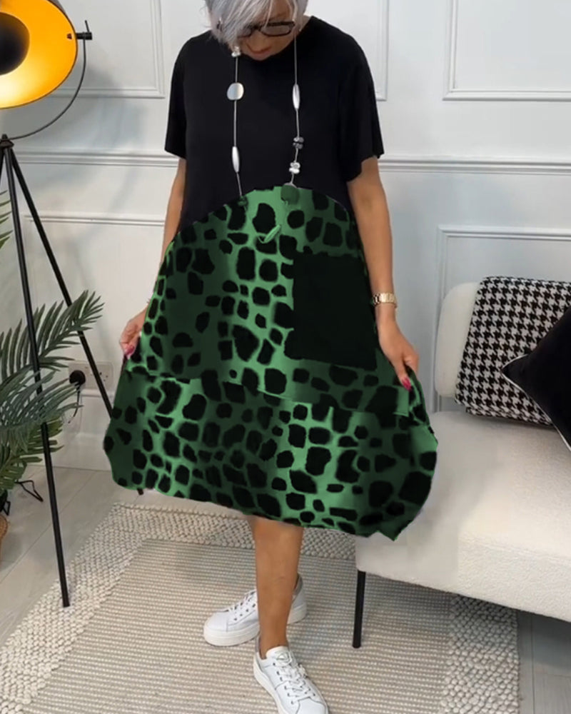 Zeyla | Luftiges Sommerkleid mit Rundhalsausschnitt