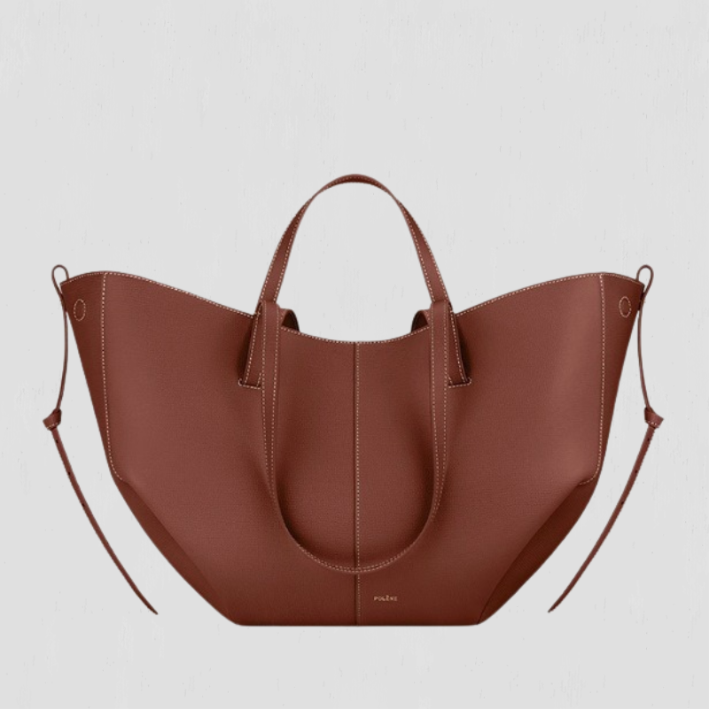 Emerie | Elegante Tragetasche mit seitlicher Raffung