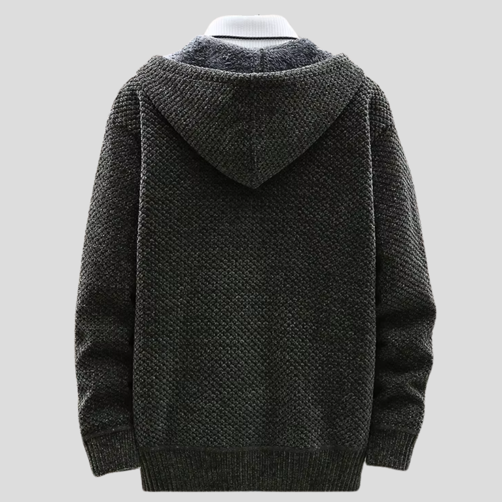 Hugh | Strick-Hoodie