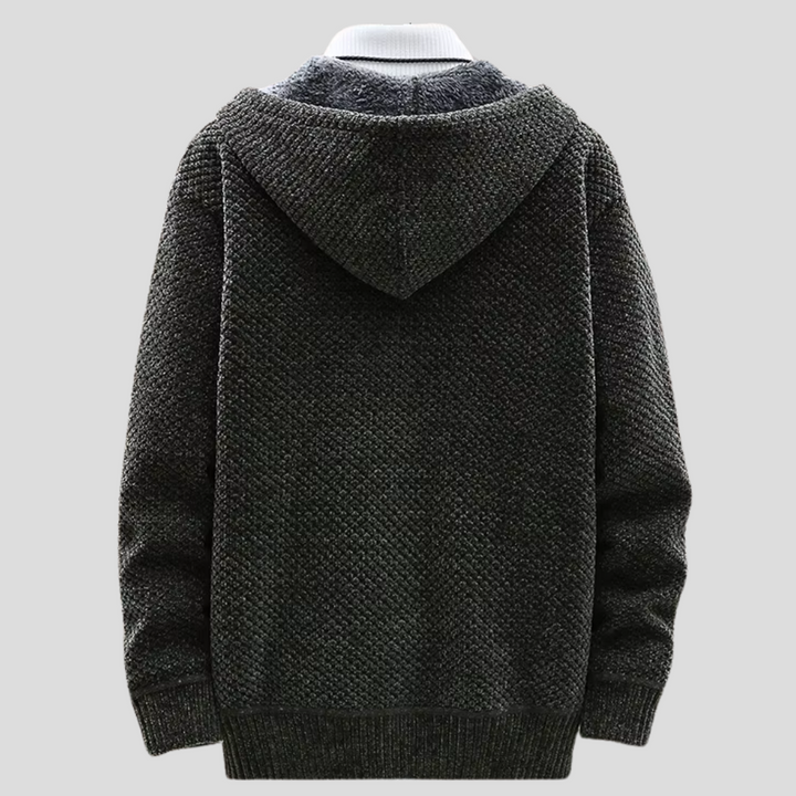 Hugh | Strick-Hoodie