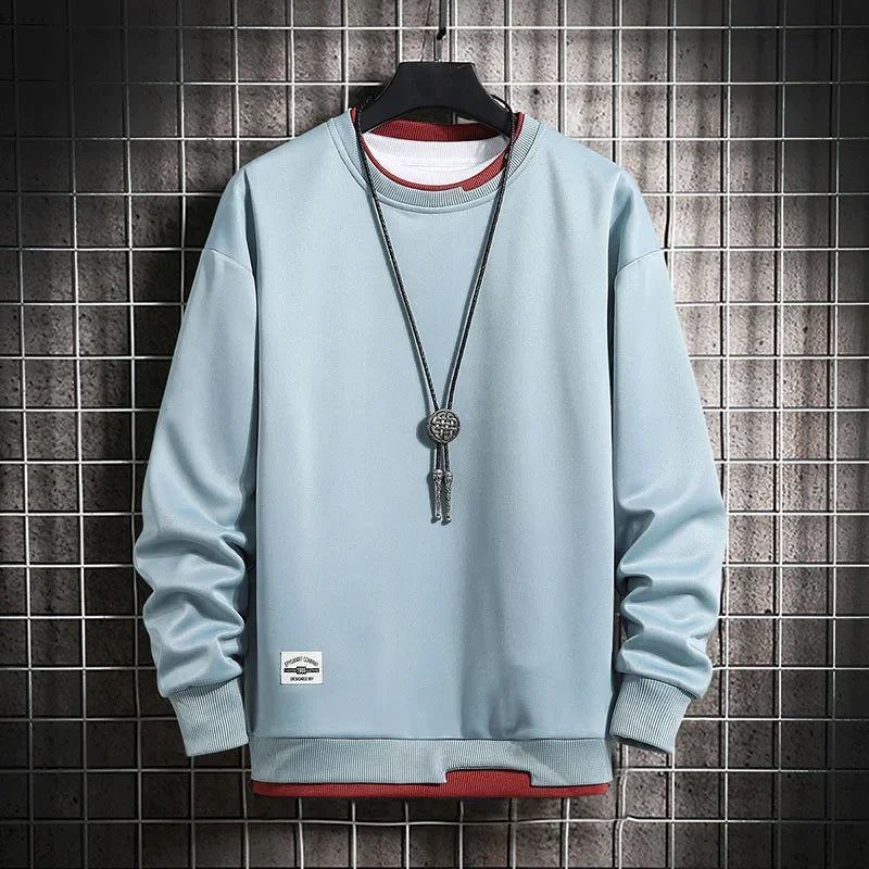 Gian | Pullover mit Doppel-Lagen