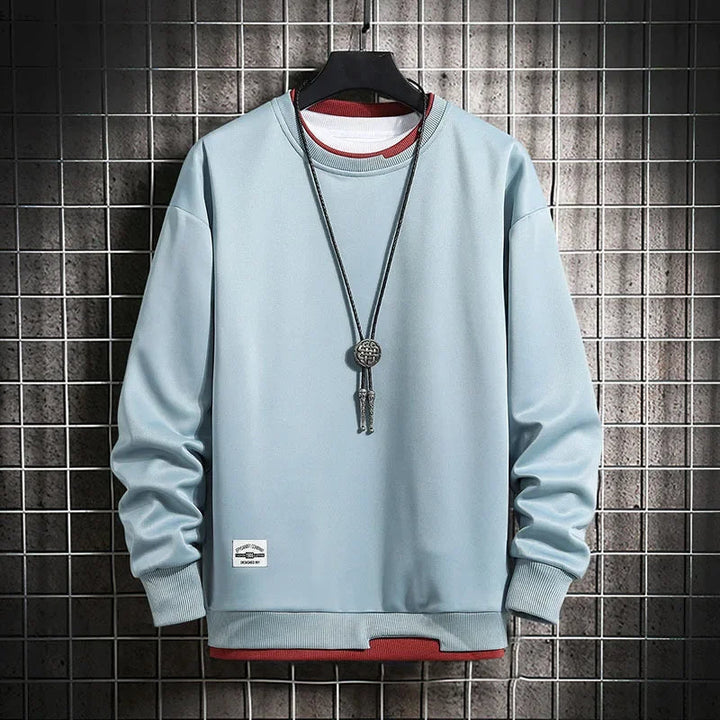 Gian | Pullover mit Doppel-Lagen
