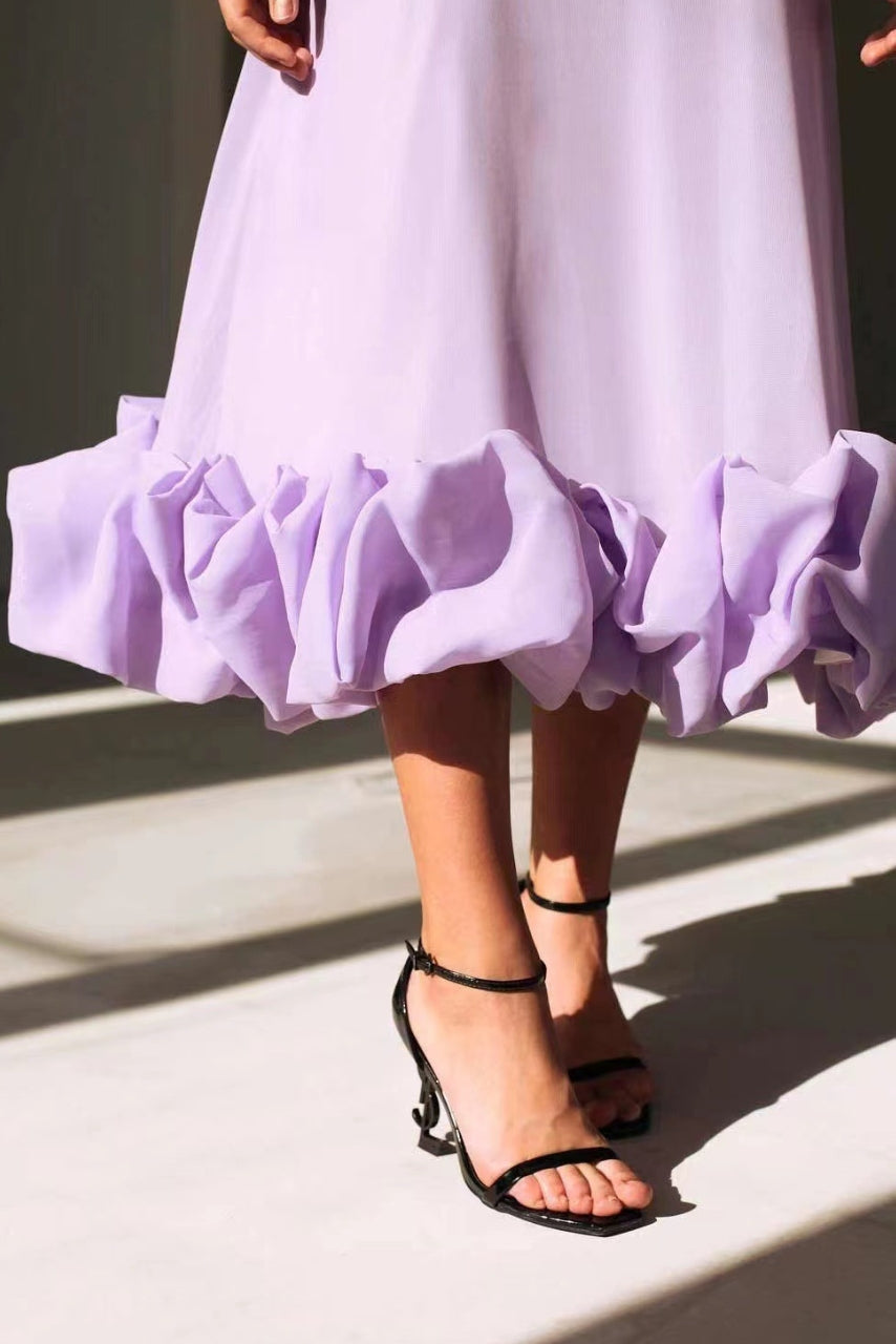 Jillian | Anmutiges Fließendes Kleid