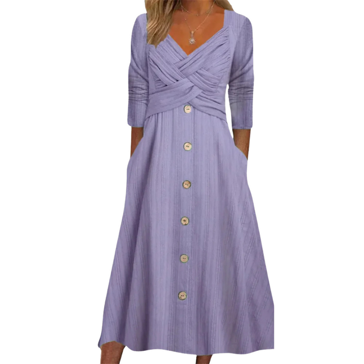 Harrison | Elegantes Kleid mit Bauchbedeckung