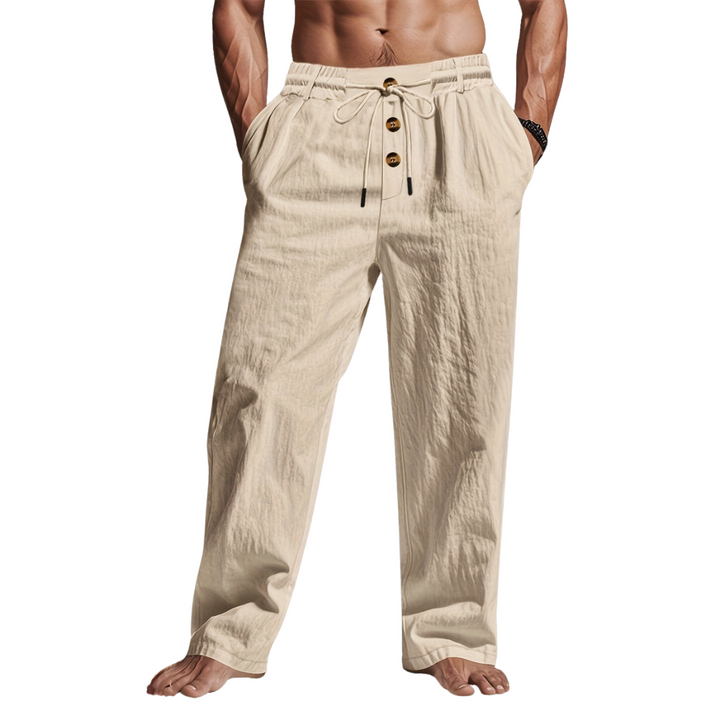Harry | Leinenhose mit Kordelzug